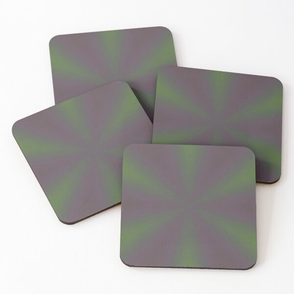 Item preview, Lavender and Green Abstract Muted Gradient Design Distorted designed and sold by kattakitty.