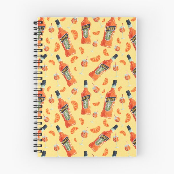 Item preview, Hand Drawn Aperol Spritz Pattern designed and sold by artsbyadriii.