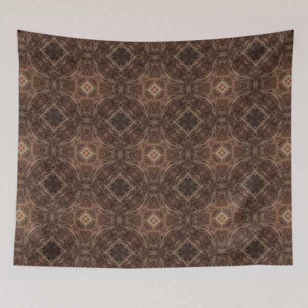 Item preview, Rough wood Burl Texture Kaleidoscope Pattern 10 designed and sold by Swabcraft.
