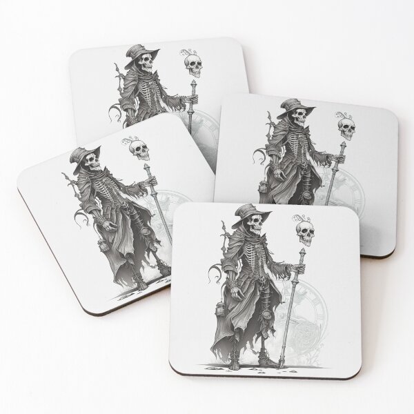 Item preview, Steampunk Reaper - Sticker and T-Shirt Design designed and sold by MindAsylum.