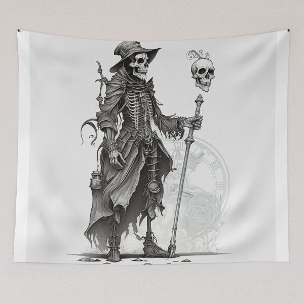 Item preview, Steampunk Reaper - Sticker and T-Shirt Design designed and sold by MindAsylum.