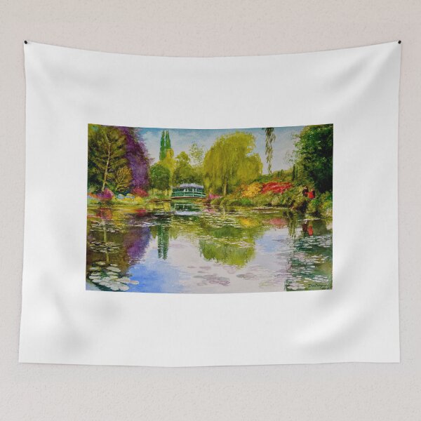 Item preview, Le Lac aux Nymphéas - Claude Monet's Waterlily Lake designed and sold by Dai Wynn Fine Art.