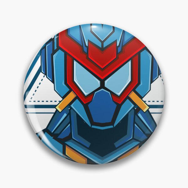 Item preview, Blue Cyber Hero designed and sold by daijugrafx.