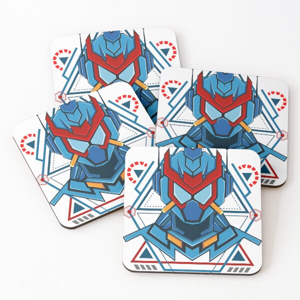 Item preview, Blue Cyber Hero designed and sold by daijugrafx.