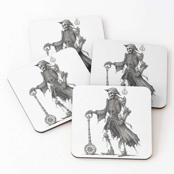 Item preview, Steampunk Reaper #4 - Sticker and T-Shirt Design designed and sold by MindAsylum.