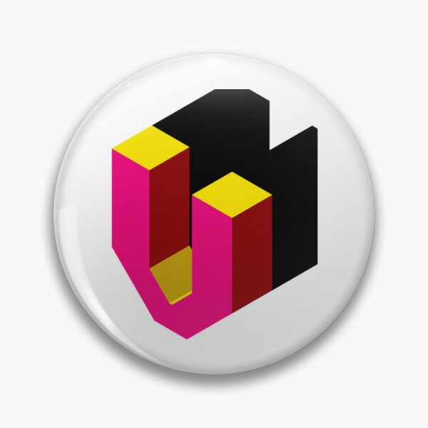Item preview, Letter V Isometric Graphic   designed and sold by bloodexorcists.