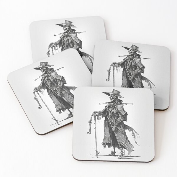 Item preview, Steampunk Reaper #6 - Sticker and T-Shirt Design designed and sold by MindAsylum.