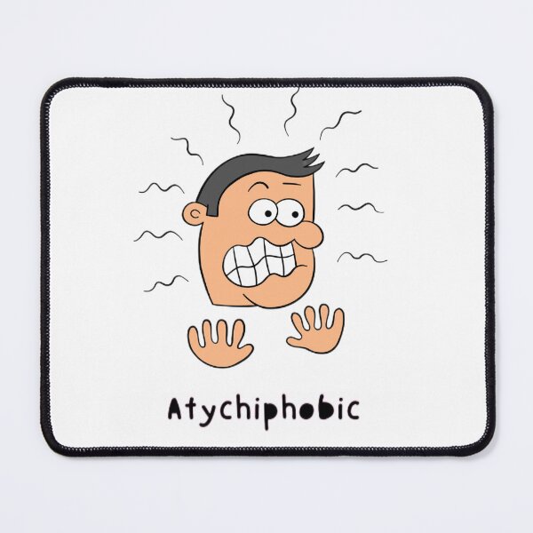 Item preview, atychiphobic, fear of failure, funny atychiphobia, atychiphobia, tshirt illustration , anxiety design designed and sold by KesDesigns ⭐⭐⭐⭐⭐.