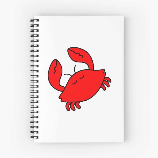 Item preview, Cute Happy Red Crab designed and sold by OrderofOps.