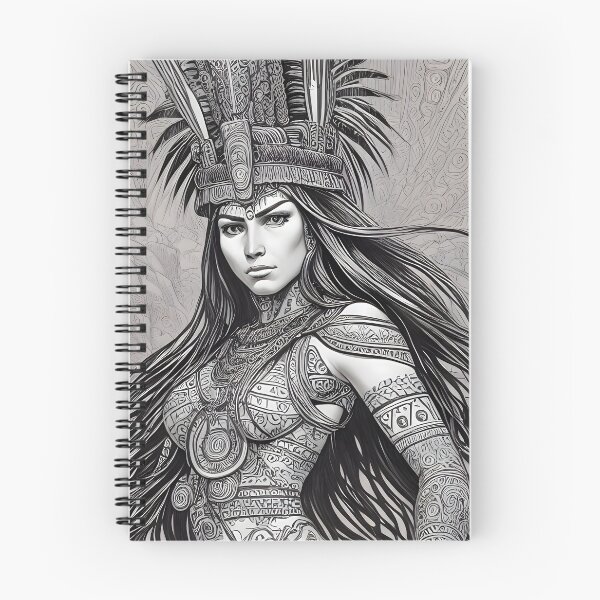 Item preview, Aztec Warrior Queen designed and sold by magikman65.