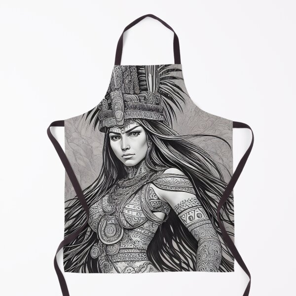 Item preview, Aztec Warrior Queen designed and sold by magikman65.