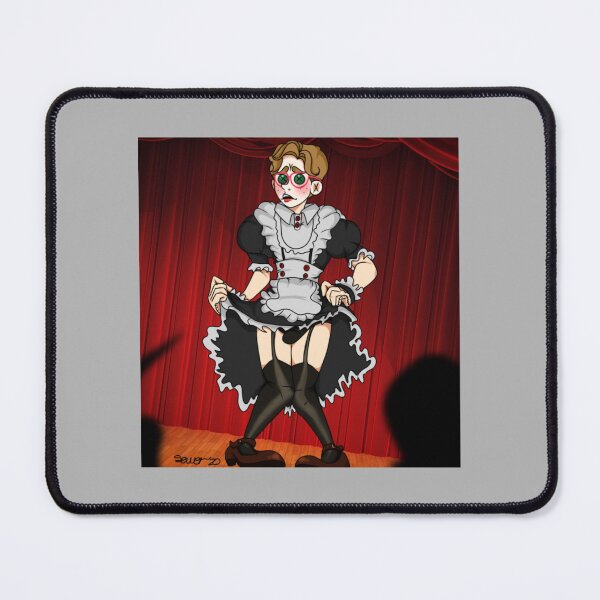 Item preview, Lucky Guy in a maid dress. designed and sold by bloodexorcists.
