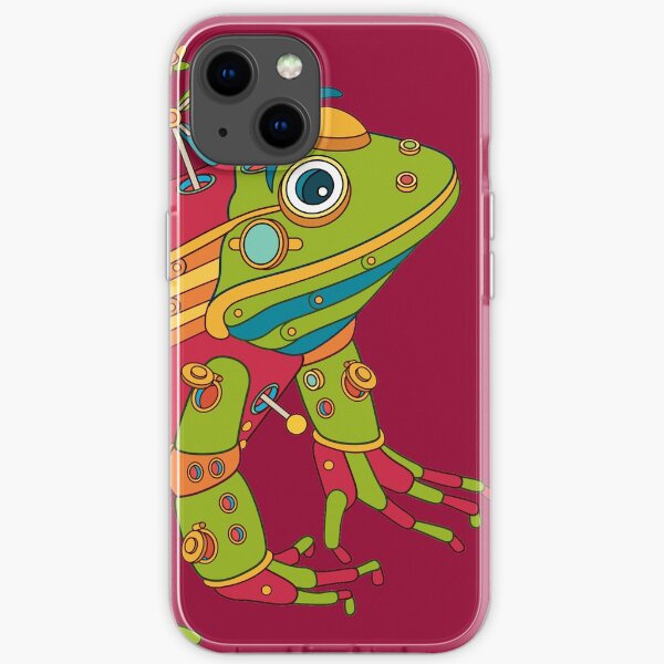 Frog, from the AlphaPod collection iPhone Soft Case