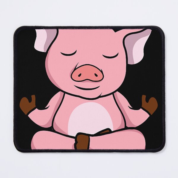 Item preview, club pilates, funny pig designed and sold by Notafictionalum.