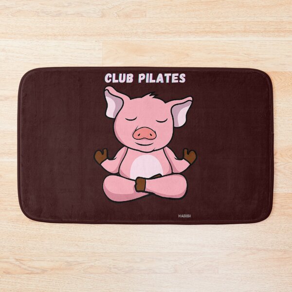 Item preview, club pilates, funny pig designed and sold by Notafictionalum.