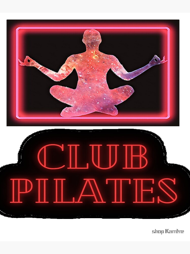 club de pilates Canvas Print for Sale by Notafictionalum Redbubble