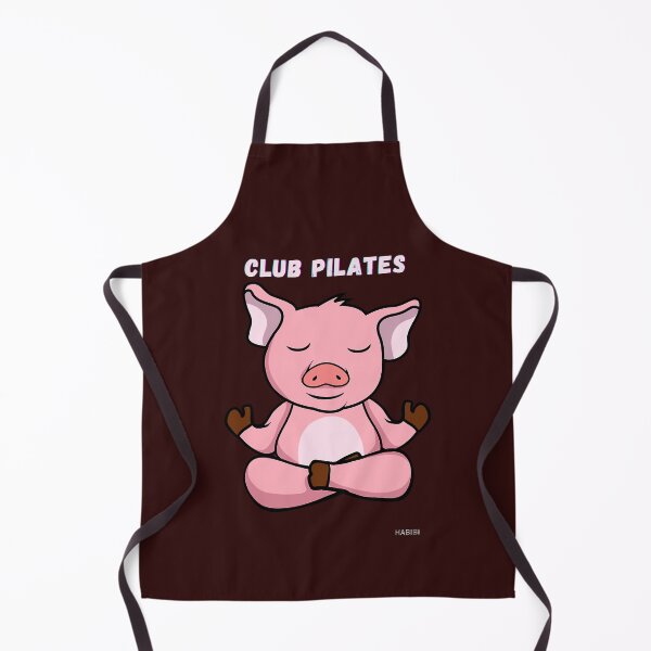 Item preview, club pilates, funny pig designed and sold by Notafictionalum.