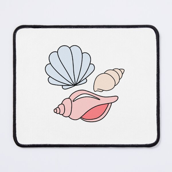 Item preview, Cute Pastel Sea Shells designed and sold by OrderofOps.