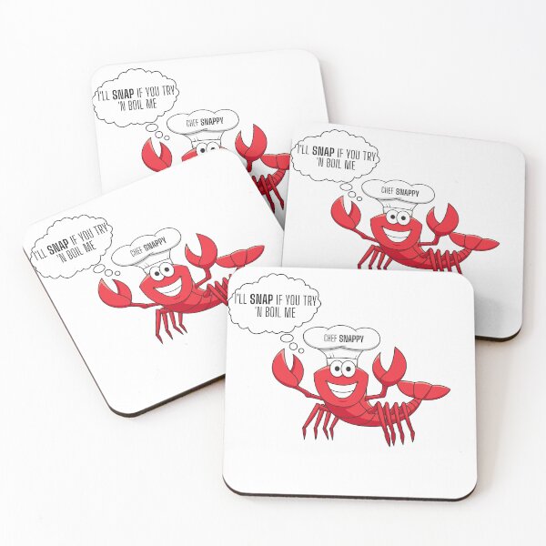 Item preview, Chef Snappy, don't boil the crab funny meme/quote children design designed and sold by PixelPizzazz.