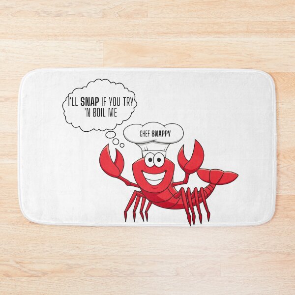 Item preview, Chef Snappy, don't boil the crab funny meme/quote children design designed and sold by PixelPizzazz.
