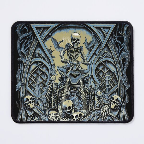 Item preview, Sci Fy Grunge Quad Rider Skull Rider designed and sold by sunnthreads.