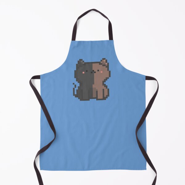 Item preview, Pixel Quiet Two Face Black Brown Cat 36 designed and sold by sosorimaru.