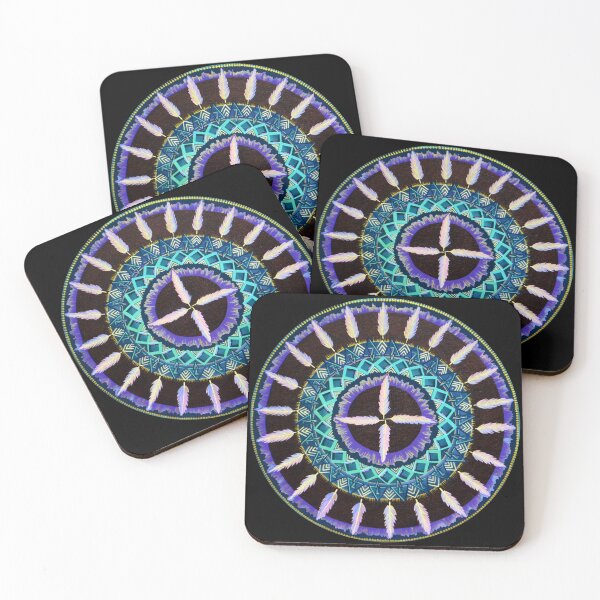 Item preview,  Cuatro Vientos (Original Mandala Design) designed and sold by blueflamearray.
