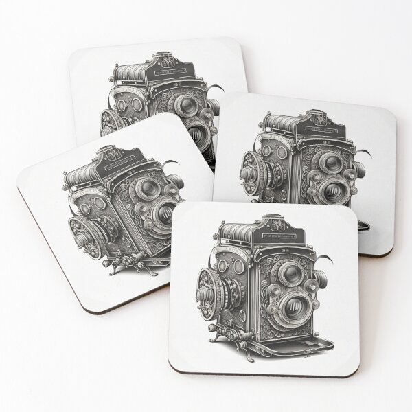 Item preview, Steampunk Camera - Sticker and T-Shirt Design designed and sold by MindAsylum.
