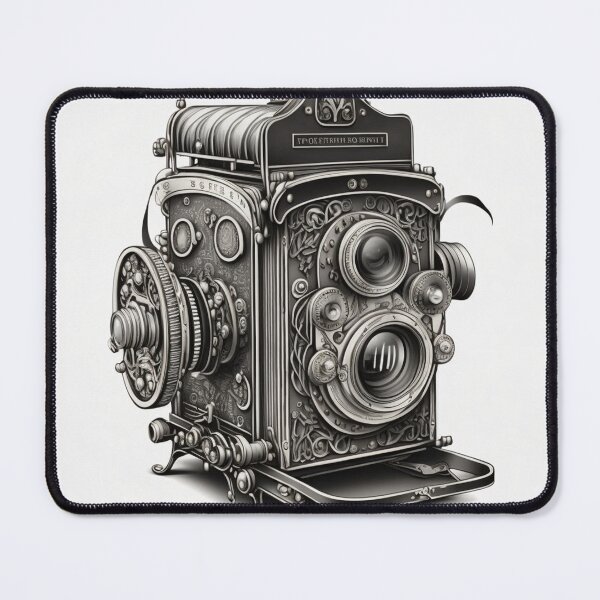 Item preview, Steampunk Camera - Sticker and T-Shirt Design designed and sold by MindAsylum.