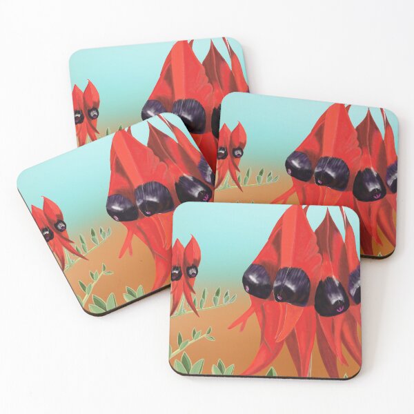Item preview, Desert pea designed and sold by Deb Bull.