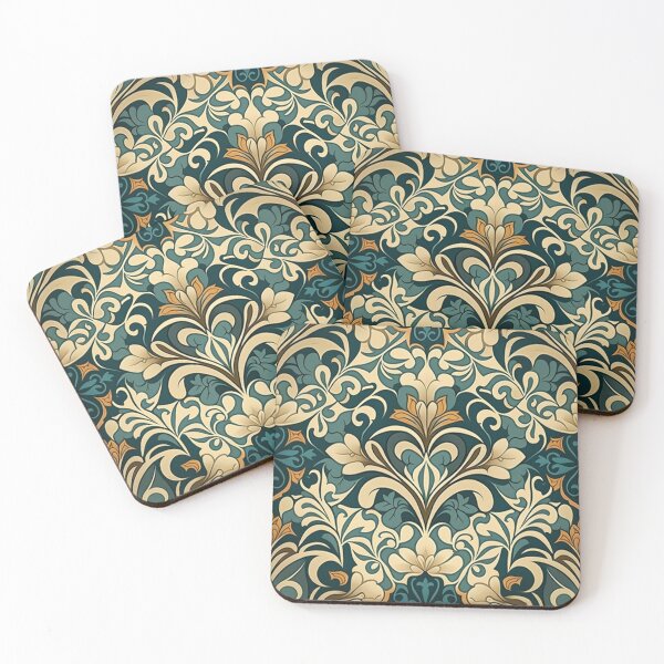 Item preview, floral pattern designed and sold by A-Semi-Tree.
