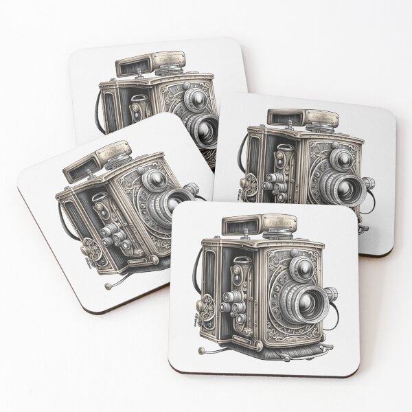 Item preview, Steampunk Camera #3 - Sticker and T-Shirt Design designed and sold by MindAsylum.