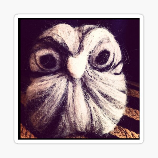 SmokePearl Owl - Wise Owl Collection Sticker