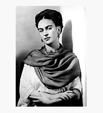 Porträt von Frida Kahlo Fotodruck