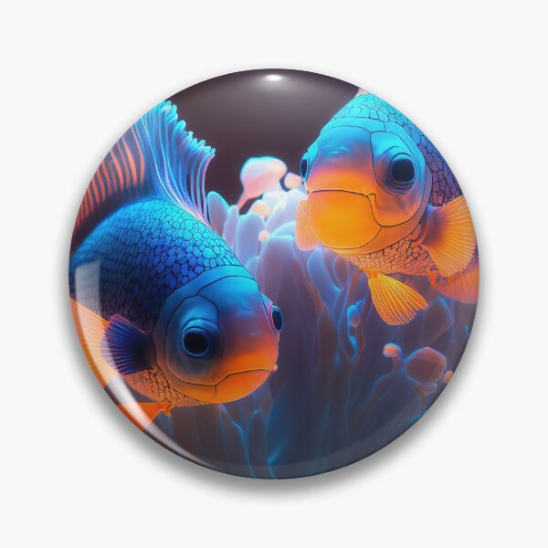 Artikelvorschau, Flashlight fishes AI Photos / bioluminescent fish / luminous 5 entworfen und verkauft von jetaiart.