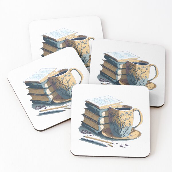 Item preview, Books And Coffee   designed and sold by Vvisions.