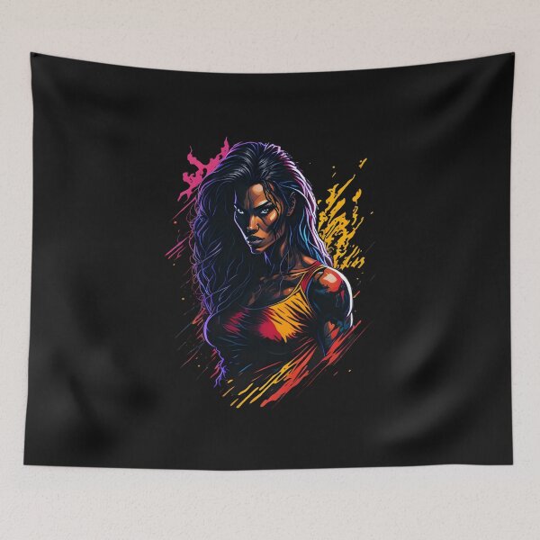 Item preview, Bold and Brash: Female Fighter Design designed and sold by Chromatic-Art.