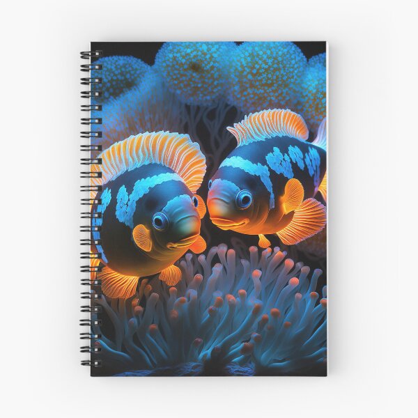 Item preview, Flashlight fishes AI Photos / bioluminescent fish / luminous 7 designed and sold by jetaiart.