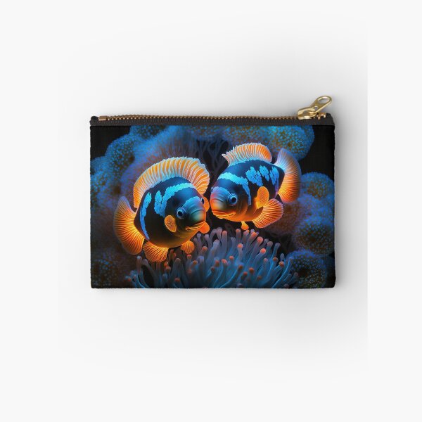 Item preview, Flashlight fishes AI Photos / bioluminescent fish / luminous 7 designed and sold by jetaiart.
