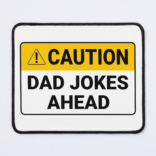 Item preview, Caution Dad Jokes Ahead designed and sold by Sachithra Munasinghe.