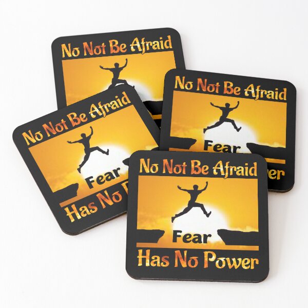 Item preview, Atychiphobia Motivation (Do Not Be Afraid Fear Has No Power) designed and sold by Pebasfa.