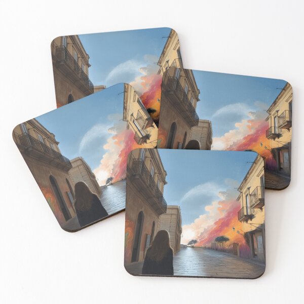 Item preview, Allure of the Clouds - Street of Arcadia designed and sold by UrEnigmaArt.