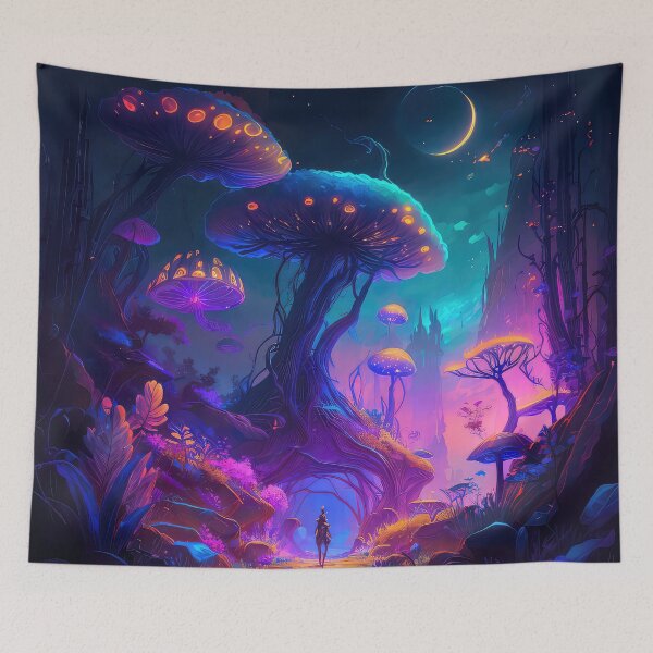 Artikelvorschau, Mesmerizing Psychedelic World entworfen und verkauft von SeedDesign.