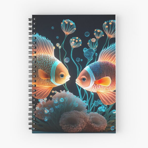 Item preview, Flashlight fishes AI Photos / bioluminescent fish / luminous 12 designed and sold by jetaiart.
