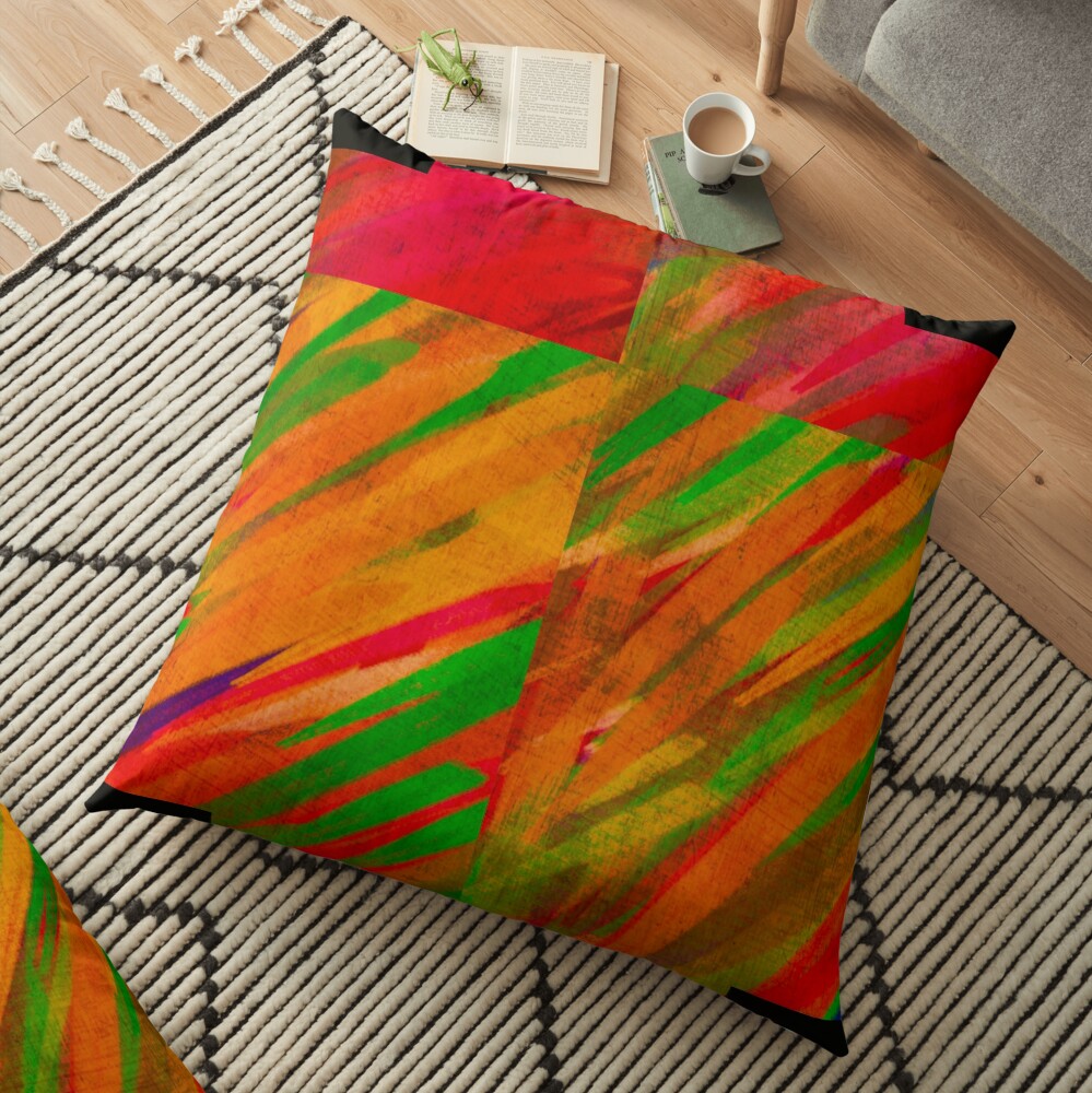 Bring "Color" to your Life Floor Pillow