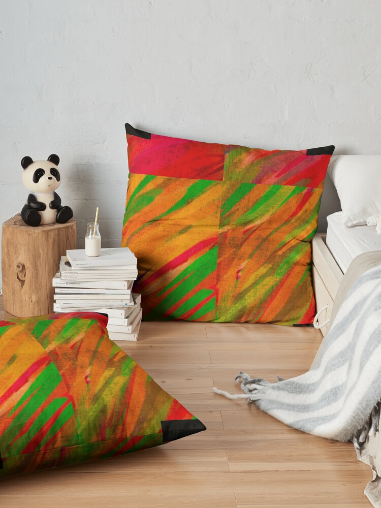 Alternate view of Bring "Color" to your Life Floor Pillow