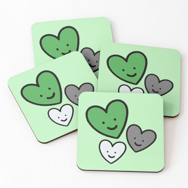Item preview, Subtle Demiromantic Pride Hearts designed and sold by everything4eva.