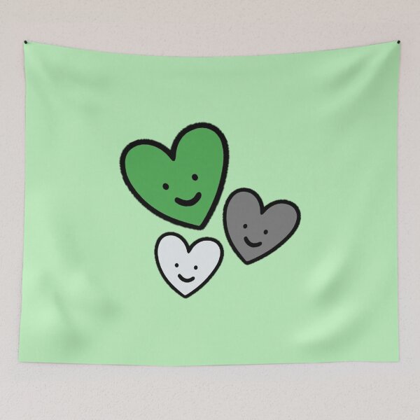 Item preview, Subtle Demiromantic Pride Hearts designed and sold by everything4eva.