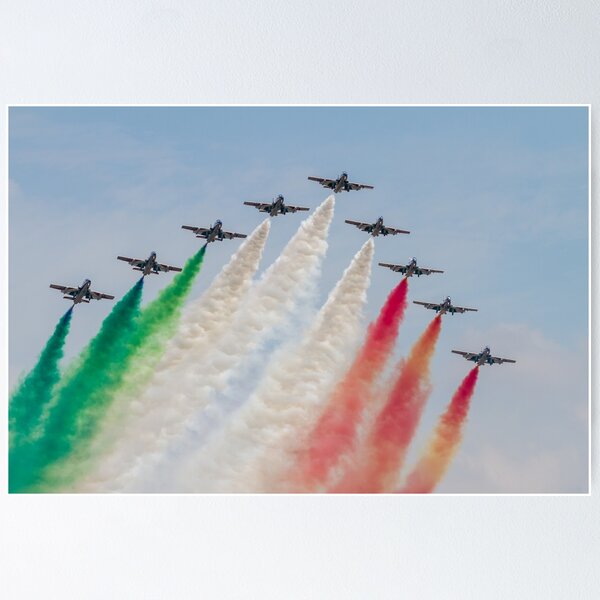 Italy's Frecce Tricolori: Italian Daredevils Of The Skies