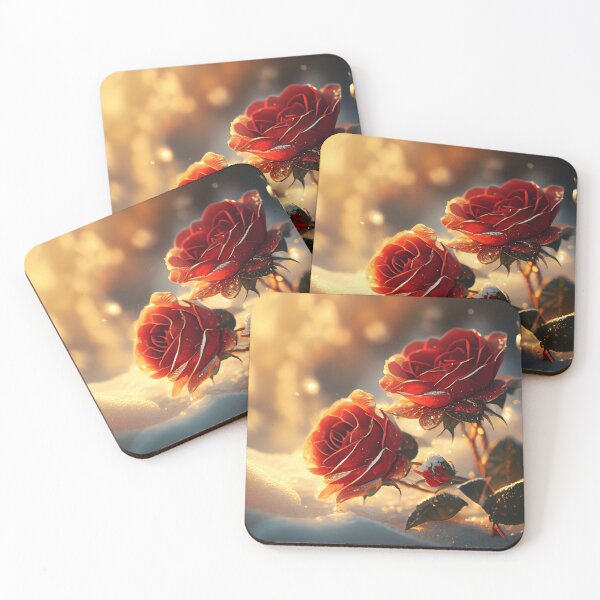 Item preview, Red Roses in the Snow designed and sold by UrEnigmaArt.